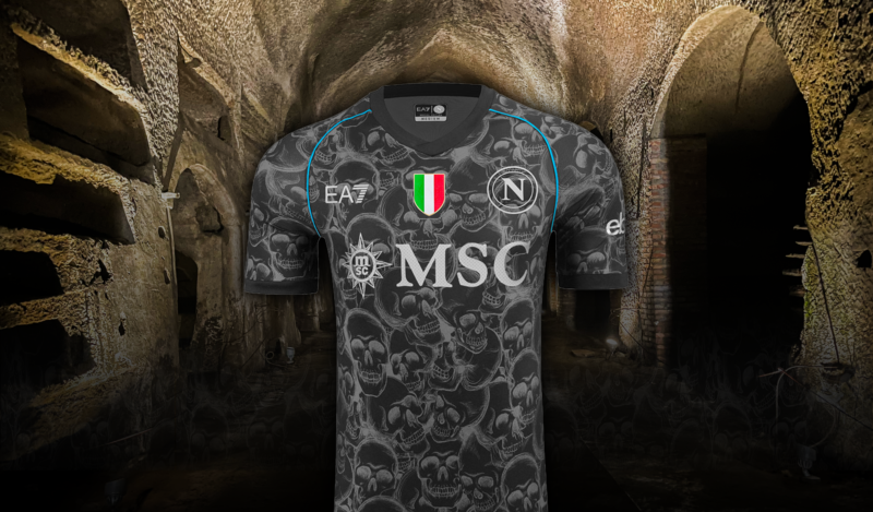 maglia Halloween del Napoli