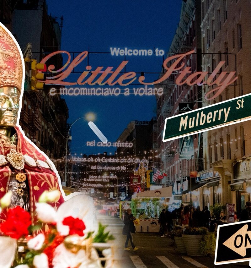 san gennaro little italy new york - partenope
